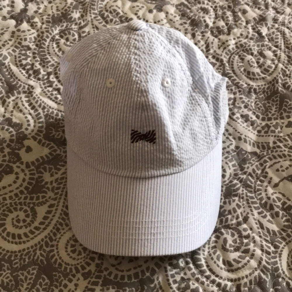 Fraternity Collection seersucker hat